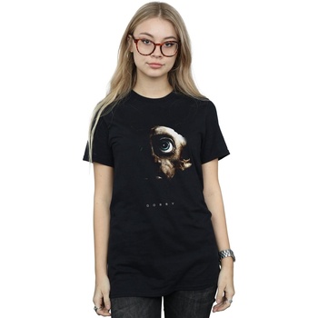 textil Mujer Camisetas manga larga Harry Potter Dobby Portrait Negro