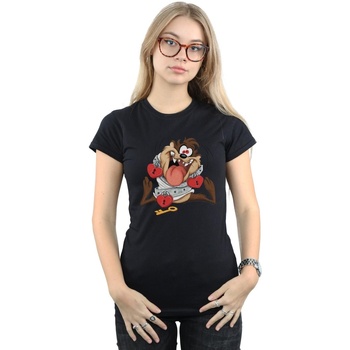 textil Mujer Camisetas manga larga Dessins Animés  Negro
