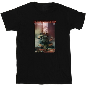 textil Mujer Camisetas manga larga Harry Potter Hermoine Granger Polyjuice Negro