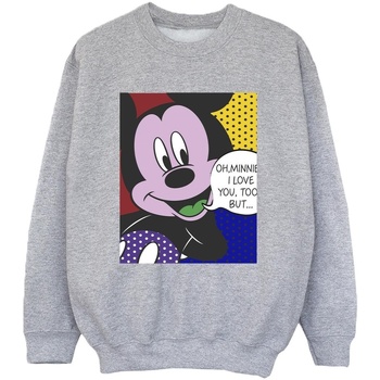 textil Niño Sudaderas Disney Mickey Mouse Oh Minnie Pop Art Gris