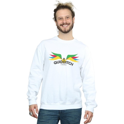 textil Hombre Sudaderas Harry Potter Snitch Wings Pastels Blanco