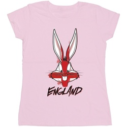 textil Mujer Camisetas manga larga Dessins Animés Bugs England Face Rojo