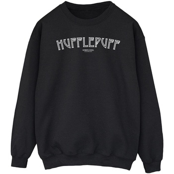 textil Hombre Sudaderas Harry Potter Hufflepuff Logo Negro