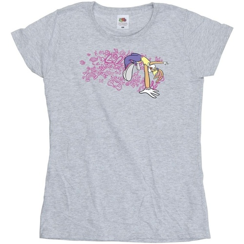 textil Mujer Camisetas manga larga Dessins Animés ACME Doodles Lola Bunny Gris