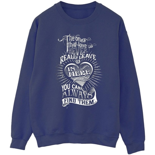 textil Hombre Sudaderas Harry Potter The Ones That Love Us Azul