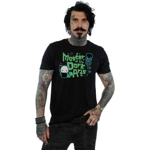 textil Hombre Camisetas manga larga Harry Potter Voldemort Dark Arts Junior Negro