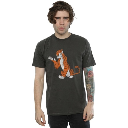 textil Hombre Camisetas manga larga Disney The Jungle Book Classic Shere Khan Multicolor