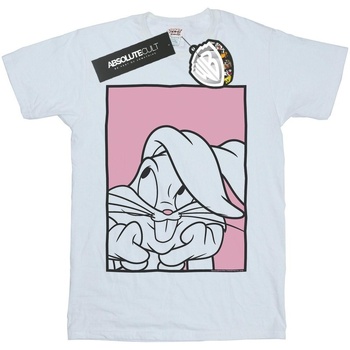 textil Mujer Camisetas manga larga Dessins Animés Bugs Bunny Adore Blanco