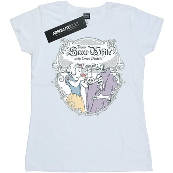 textil Mujer Camisetas manga larga Disney Snow White Apple Bite Blanco