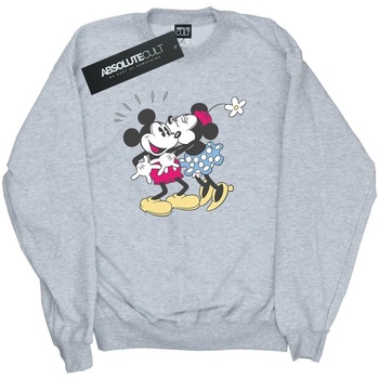 textil Hombre Sudaderas Disney Mickey And Minnie Mouse Kiss Gris