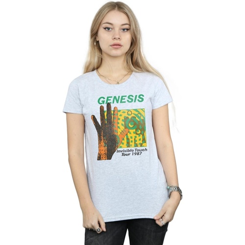 textil Mujer Camisetas manga larga Genesis Invisible Touch Tour Gris
