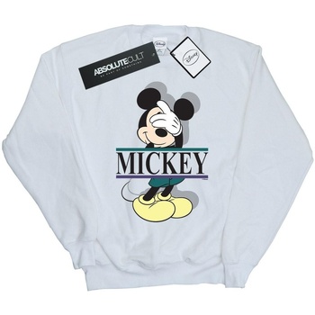 textil Hombre Sudaderas Disney Mickey Mouse Letters Blanco