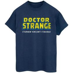 textil Hombre Camisetas manga larga Marvel Doctor Strange AKA Stephen Vincent Strange Azul