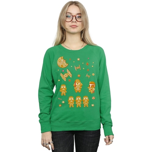 textil Mujer Sudaderas Disney Gingerbread Empire Verde