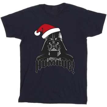 textil Niña Camisetas manga larga Disney Episode IV: A New Hope Darth Vader Humbug Azul