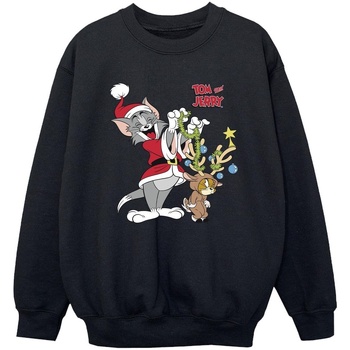 textil Niño Sudaderas Tom & Jerry Christmas Reindeer Negro
