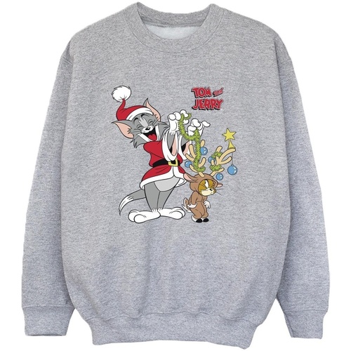 textil Niño Sudaderas Tom & Jerry Christmas Reindeer Gris