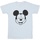 textil Mujer Camisetas manga larga Disney Mickey Mouse Closed Eyes Blanco