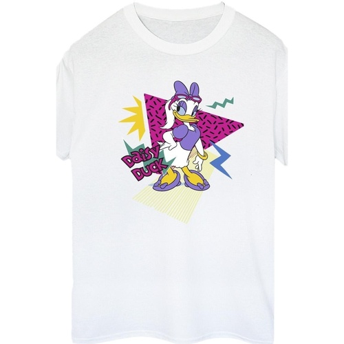 textil Mujer Camisetas manga larga Disney Daisy Duck Cool Blanco