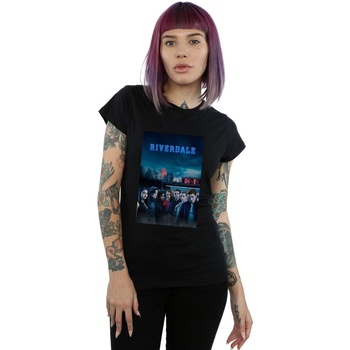 textil Mujer Camisetas manga larga Riverdale Die Diner Negro