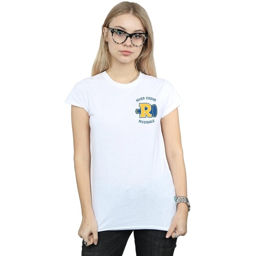 textil Mujer Camisetas manga larga Riverdale BI38287 Blanco