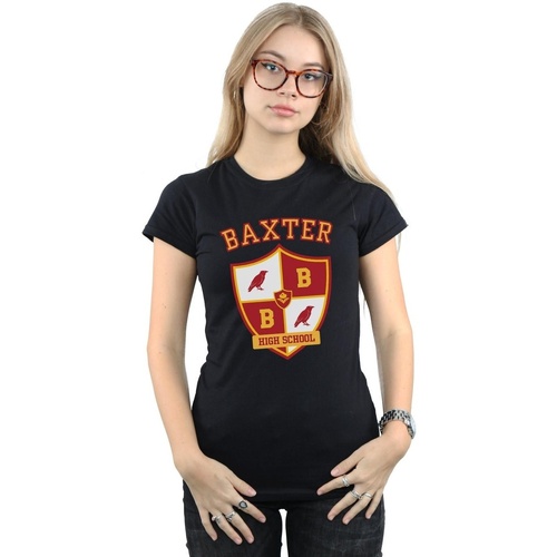 textil Mujer Camisetas manga larga The Chilling Adventures Of Sabri Baxter Crest Negro