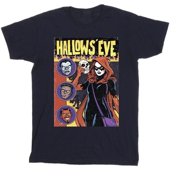 textil Hombre Camisetas manga larga Marvel Hallows Eve Comic Cover Azul