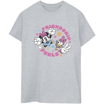 textil Mujer Camisetas manga larga Disney  Gris