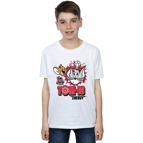 textil Niño Tops y Camisetas Dessins Animés Tomic Energy Blanco