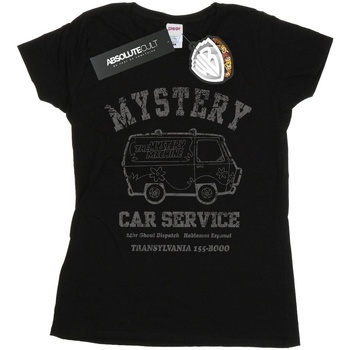 textil Mujer Camisetas manga larga Scooby Doo Mystery Car Service Negro