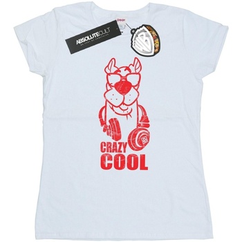 textil Mujer Camisetas manga larga Scooby Doo Crazy Cool Blanco