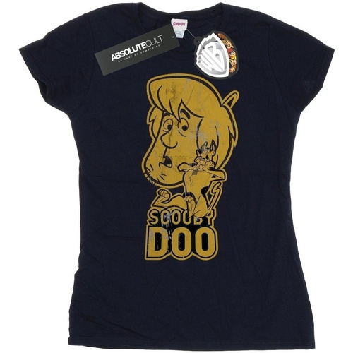 textil Mujer Camisetas manga larga Scooby Doo And Shaggy Azul