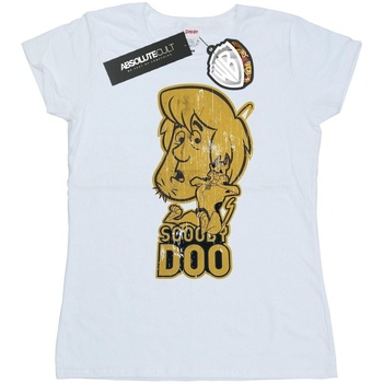 textil Mujer Camisetas manga larga Scooby Doo And Shaggy Blanco