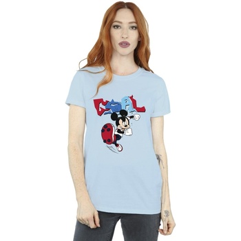 Disney Mickey Mouse Goal Striker Pose Azul
