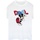 textil Mujer Camisetas manga larga Disney Mickey Mouse Goal Striker Pose Blanco