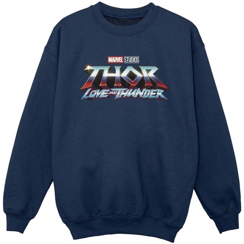 textil Niño Sudaderas Marvel Thor Love And Thunder Logo Azul