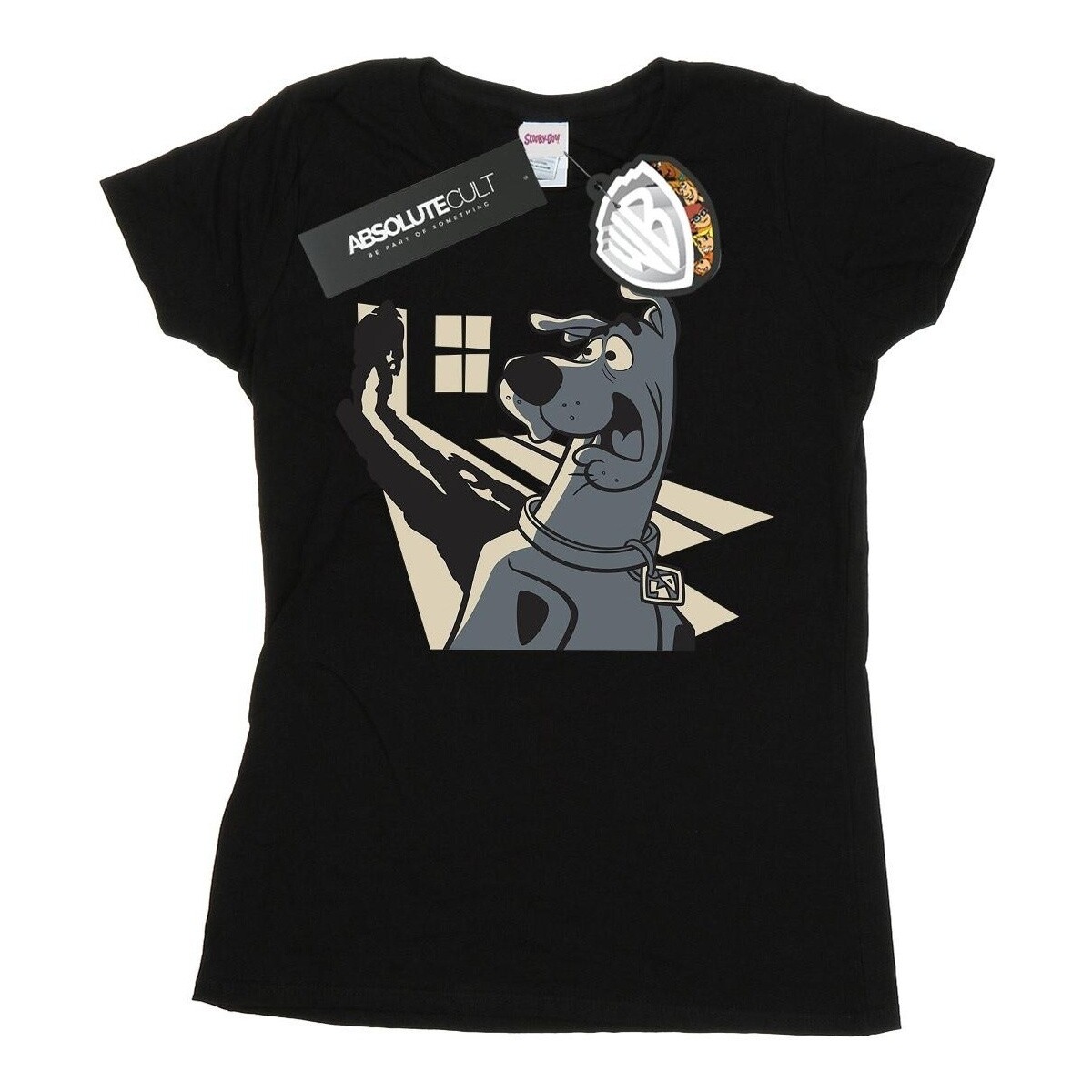 textil Mujer Camisetas manga larga Scooby Doo Shadow Ghost Negro
