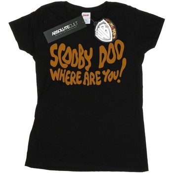 textil Mujer Camisetas manga larga Scooby Doo BI38602 Negro