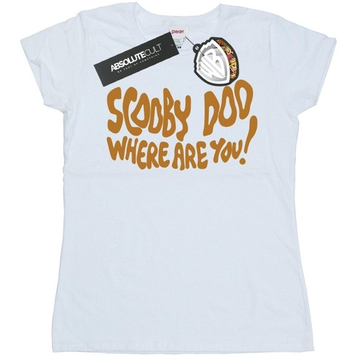 textil Mujer Camisetas manga larga Scooby Doo BI38602 Blanco
