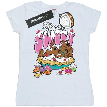 textil Mujer Camisetas manga larga Scooby Doo BI38641 Blanco