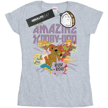 textil Mujer Camisetas manga larga Scooby Doo BI38665 Gris