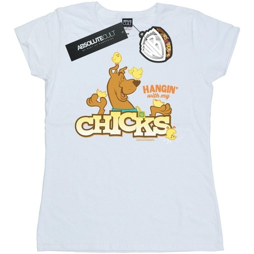 textil Mujer Camisetas manga larga Scooby Doo BI38701 Blanco