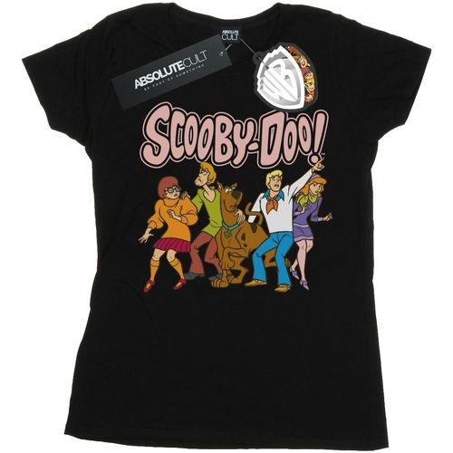 textil Mujer Camisetas manga larga Scooby Doo Classic Group Negro
