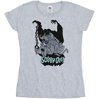 textil Mujer Camisetas manga larga Scooby Doo Scared Jump Gris