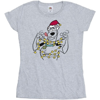 textil Mujer Camisetas manga larga Scooby Doo Christmas Bells Gris