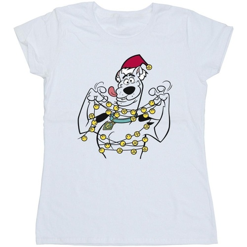textil Mujer Camisetas manga larga Scooby Doo BI38764 Blanco