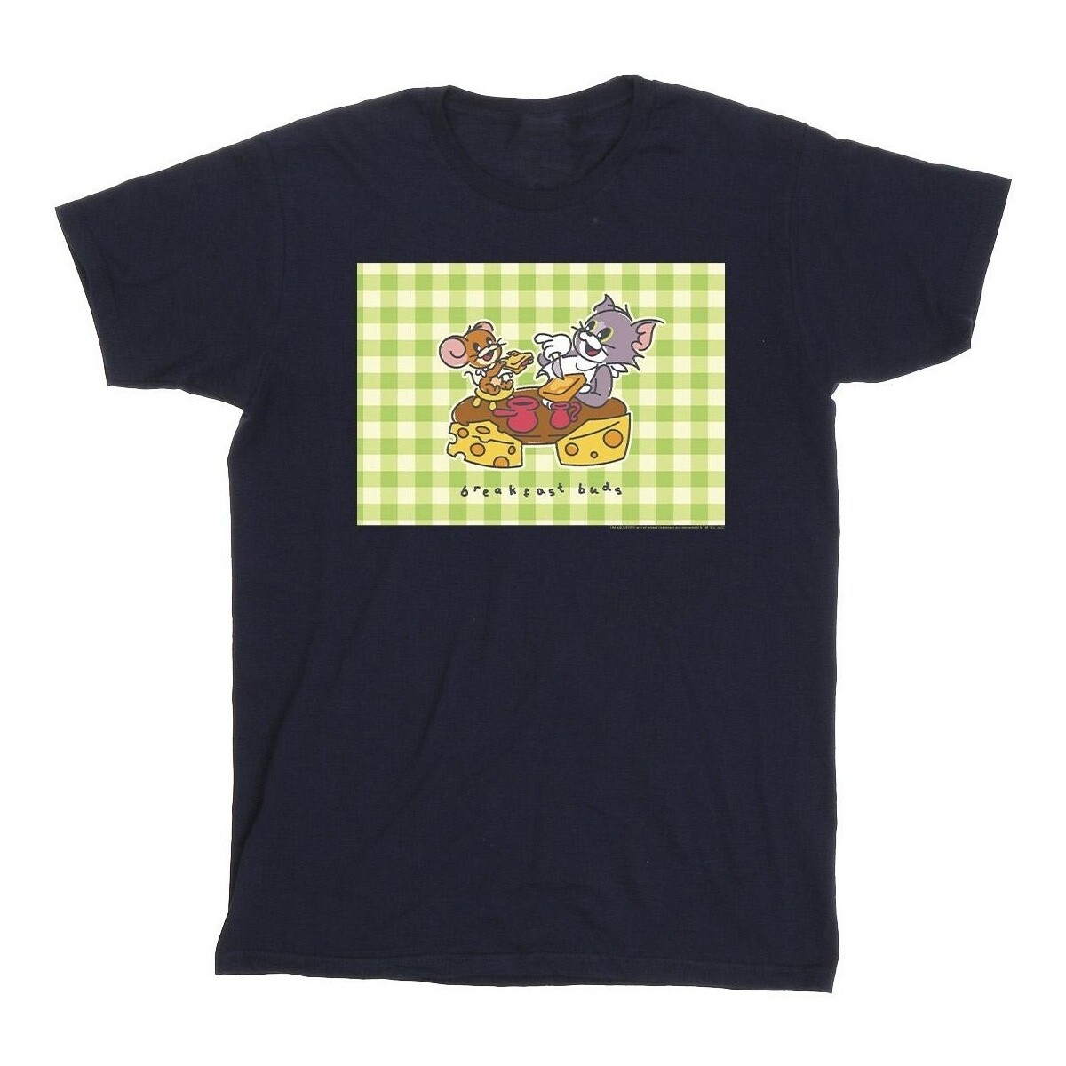 textil Niño Camisetas manga corta Dessins Animés Breakfast Buds Azul