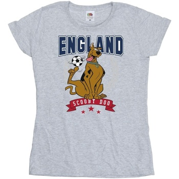 textil Mujer Camisetas manga larga Scooby Doo England Football Gris