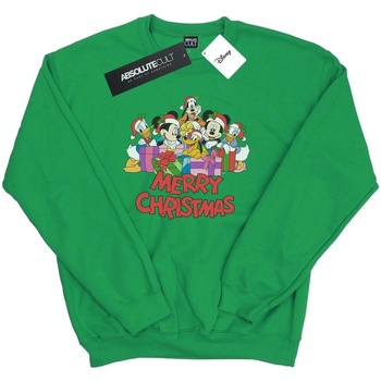 textil Hombre Sudaderas Disney Mickey Mouse And Friends Christmas Verde