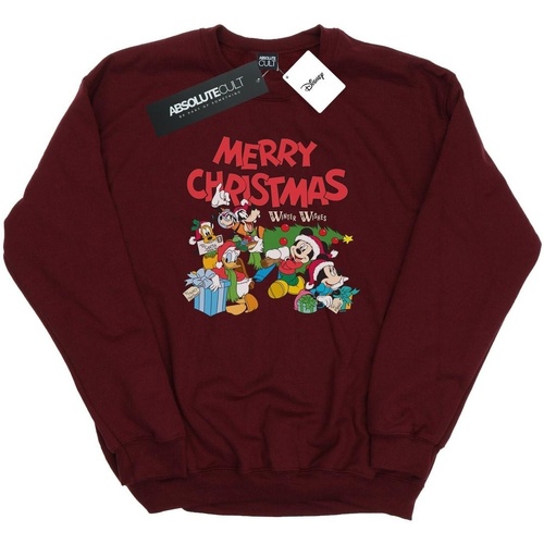 textil Hombre Sudaderas Disney Mickey And Friends Winter Wishes Multicolor